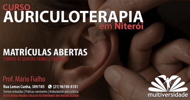 Curso Auriculoterapia em Niterói Rio de Janeiro